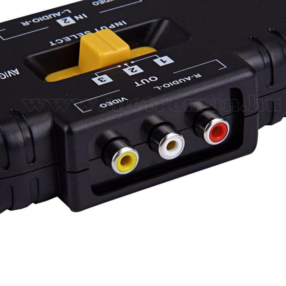Audio-Video RCA elosztó és kapcsolópult M0958