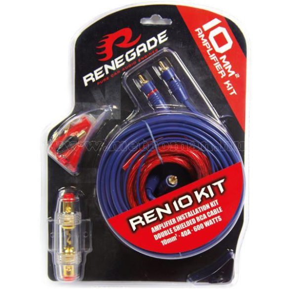 Autó Hi-fi kábelszett Renegade REN10KIT