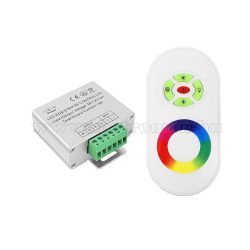   Érintésérzékeny RGB LED szalag vezérlő RF távirányító RF80