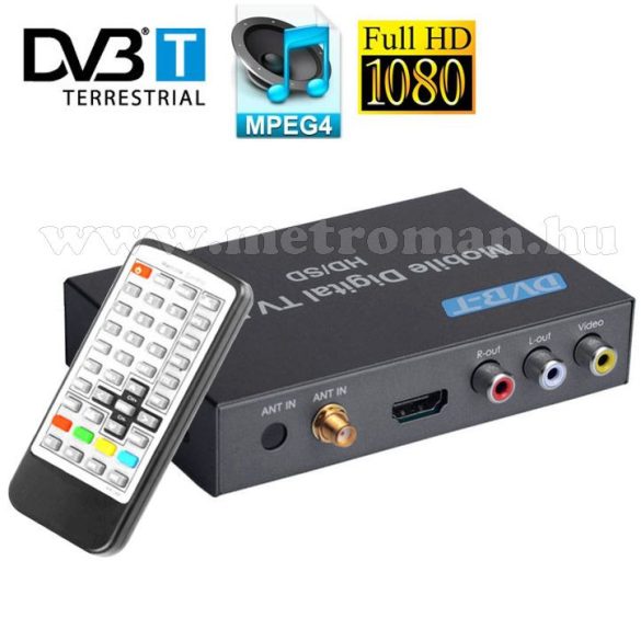 12 Voltos autós DVB-T vevő Set-top Box, Mlogic TT0004