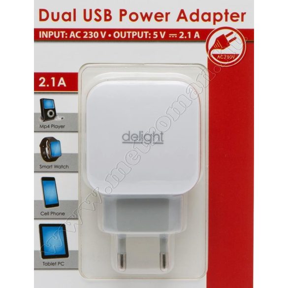 USB  töltő, hálózati adapter USB45-2WH