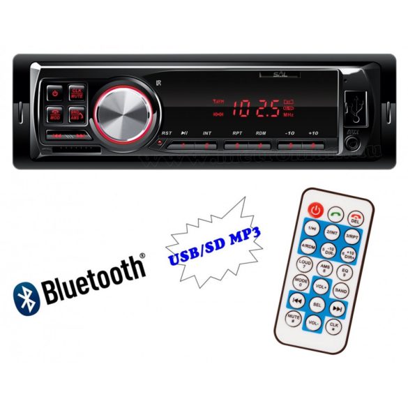 USB / SD MP3 Bluetooth autórádió VoxBox VBT 1100/RD-BT