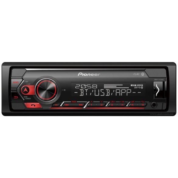 Pioneer USB AUX MP3 Bluetooth autó rádió MVH-S420BT