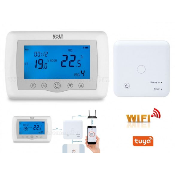 Intelligens vezeték nélküli Wifi okos termosztát MWT08-WIFI-RF1 TuyaSmart