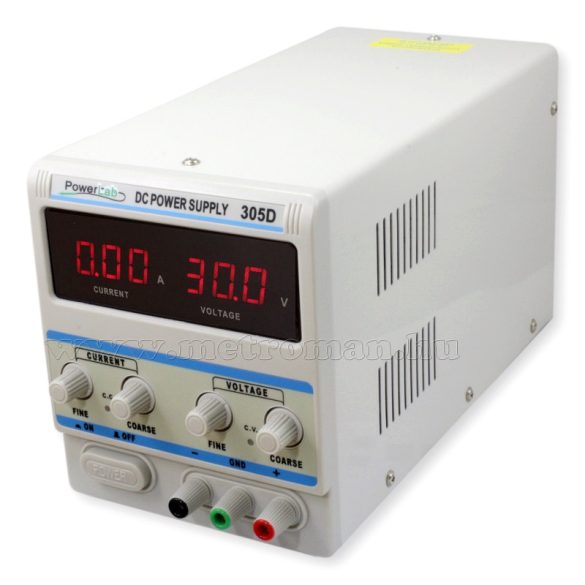 Univerzális szabályozható Labor tápegység 0-30 Volt 0-5 Amper ZL305D