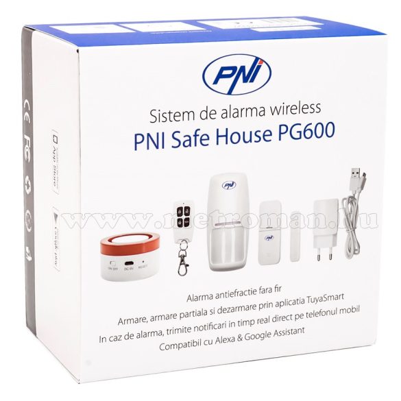 Vezeték nélküli riasztó rendszer Safe House PG600-TuyaSmart WIFI
