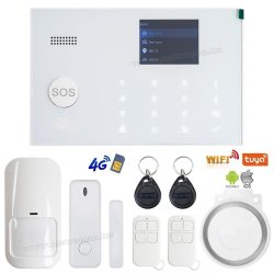   Vezeték nélküli WIFI/4G GSM okos riasztó rendszer Safe House PT700-4G/WIFI TuyaSmart