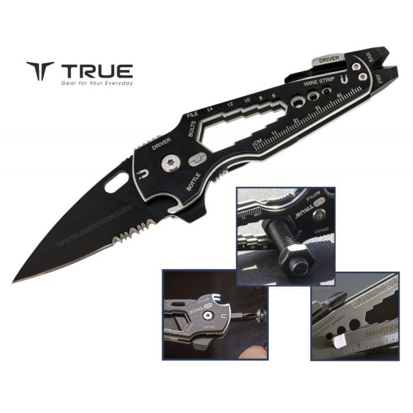 TRUE UTILITY SMARTKNIFE multifunkciós zseb szerszámkészlet TU6869